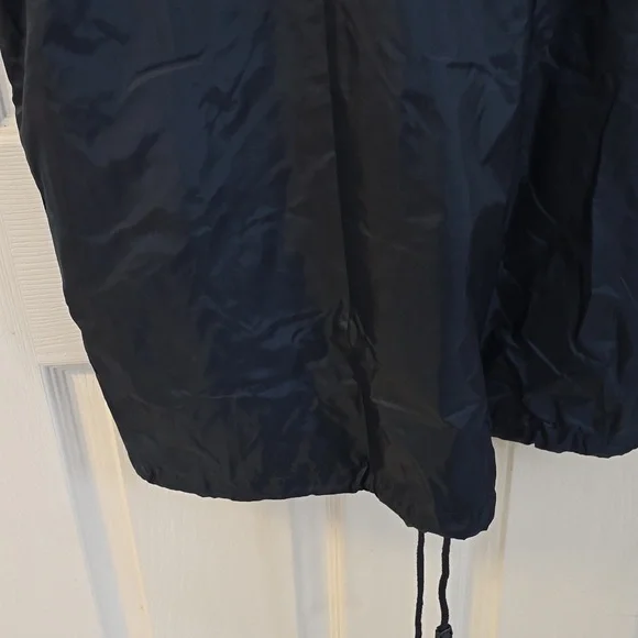 Vintage Cerruti Image Men's Full Zip Vest With Pouch Blue Drawstring Size Large* - Picture 11 of 17